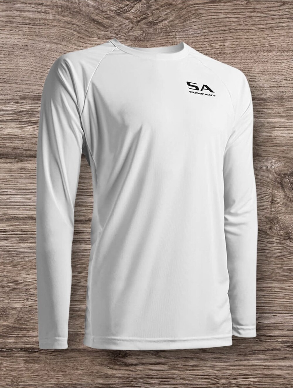 Men's Long Sleeve Performance Tee - White